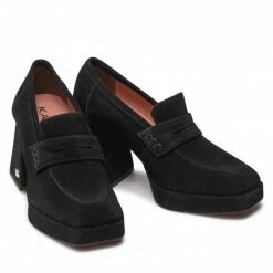 Chaussures Basses KARINO - 4341/003-P Czarny/Welur Noir -G-Shock Soldes Magasin 06 0000300598054 rz