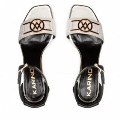 Mules Et Sandales Sandales Karino - 4059/002-P Szary/Czarny Lico Beige, Noir -G-Shock Soldes Magasin 06 0000301545392 plj