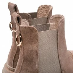 Bottes Et Autres Bottines Chelsea Karino - 4380/007-P Beż/Welur Beige -G-Shock Soldes Magasin 06 0000301394068 mt