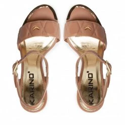 Mules Et Sandales Sandales KARINO - 4094/007-P C.Beż/Lico Rose -G-Shock Soldes Magasin 07 0000300313251 fp