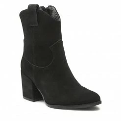 Bottes Et Autres Bottines Karino - 4278/003-P Czarny/Welur Noir -G-Shock Soldes Magasin 07 0000301395645 rz 1