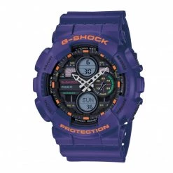 Homme Montre G-SHOCK - GA-140-6AER Purple/Purple Violet